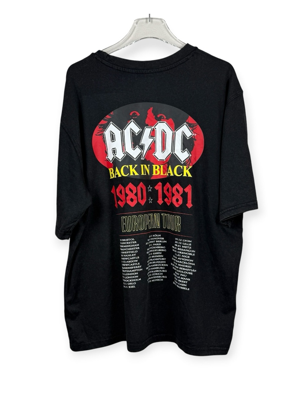 AC/DC Back in Black Double Sided T-Shirt
